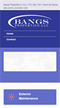 Mobile Screenshot of bangsproperties.com